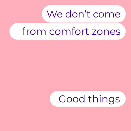 Cute Messages on Phone Screen Instagram tervezősablon
