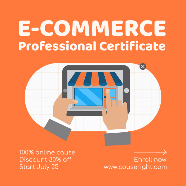 Discount on E-commerce Online Courses