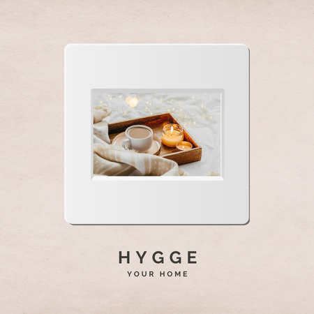 Coffee at Hygge Home Instagram Design Template