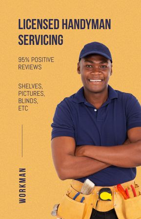 Template di design Handyman Services Offer IGTV Cover