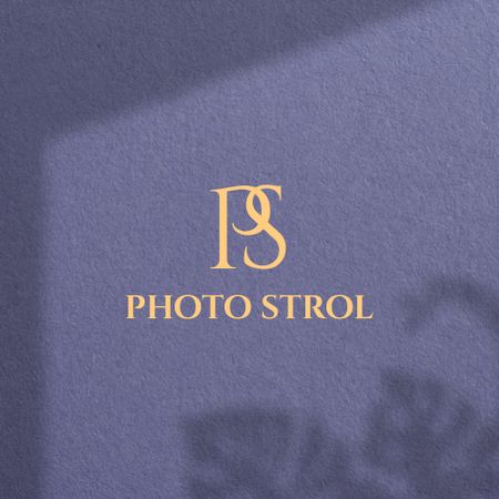 Photography Studio Services Offer Logo Šablona návrhu