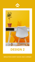 Vivid Yellow Interior Design