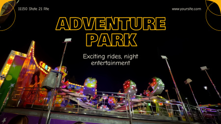 Bonus Voucher For Adventure Park Attractions Full HD video Design Template