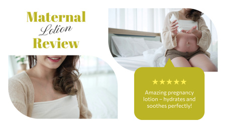 Client Review About Maternal Lotion Full HD video Design Template