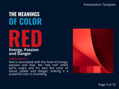 Bright Advertising Presentation About Color