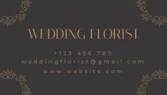 Wedding Florist Offer on Classic Layout