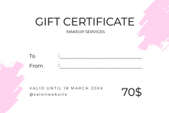 Gift Voucher Offer for Makeup Services