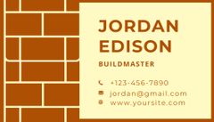Buildmaster's Personal Ad on Yellow