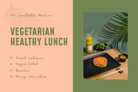 Nutritionist Services Offer Labelデザインテンプレート