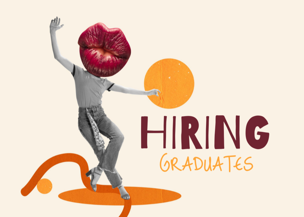 Graduates are Welcome to the Position Flyer 5x7in Horizontal – шаблон для дизайну