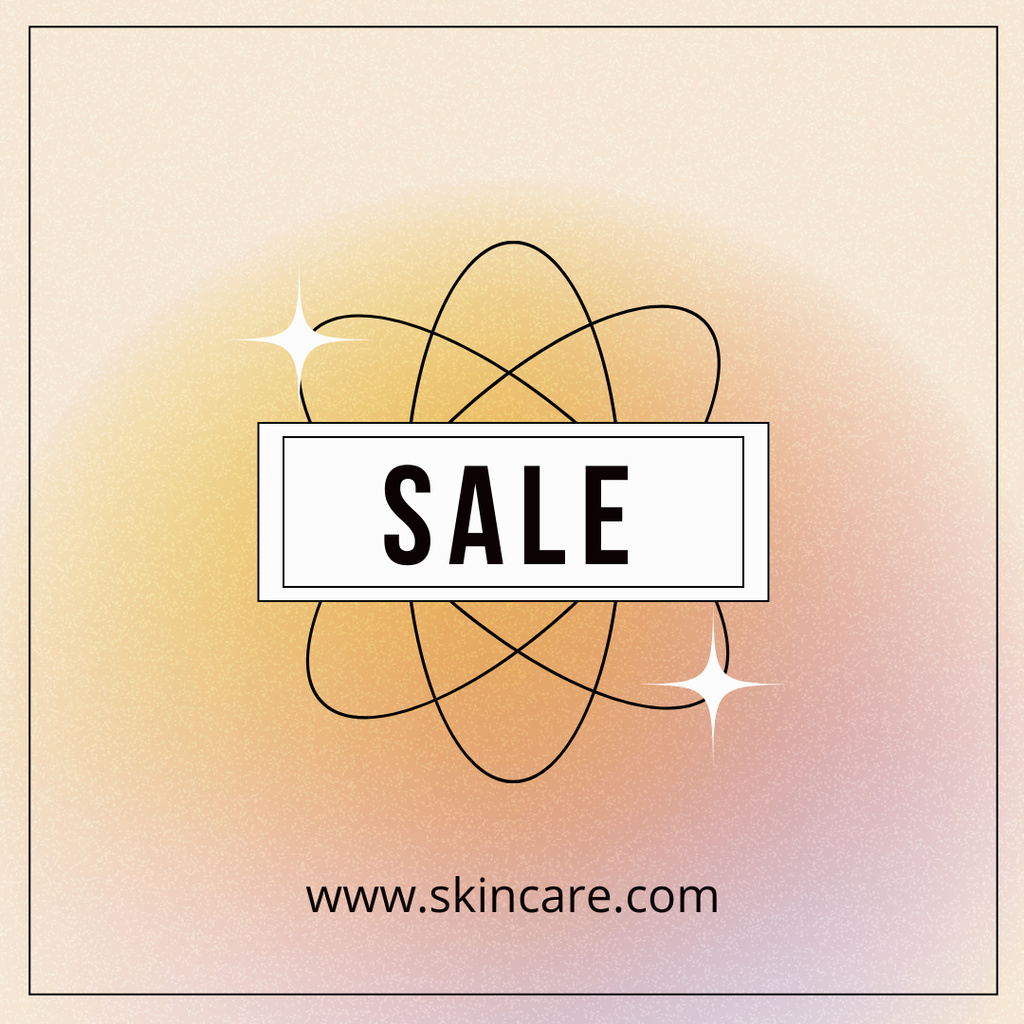 Template di design SaleSkincare Products Offer Instagram