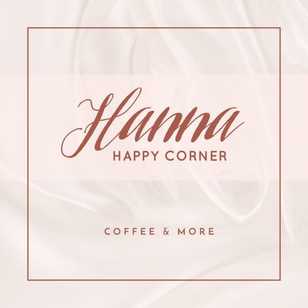 Platilla de diseño Illustration of Coffee Cup Logo