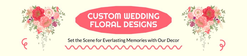 Template di design Offer of Designer Flower Arrangements Ebay Store Billboard