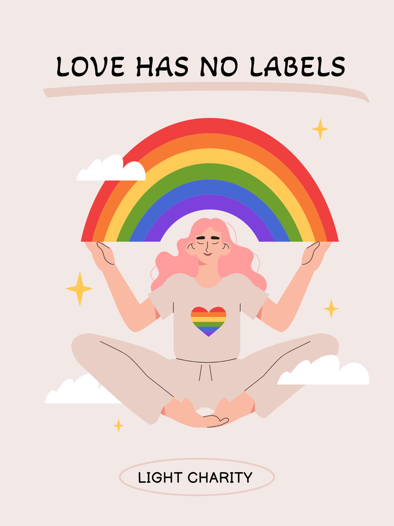 Szablon projektu Inspirational Phrase about Love Poster US