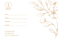 Special Offer Polar Voucher with Floral Pattern