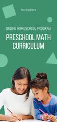 Preschool Math Curriculum Announcement