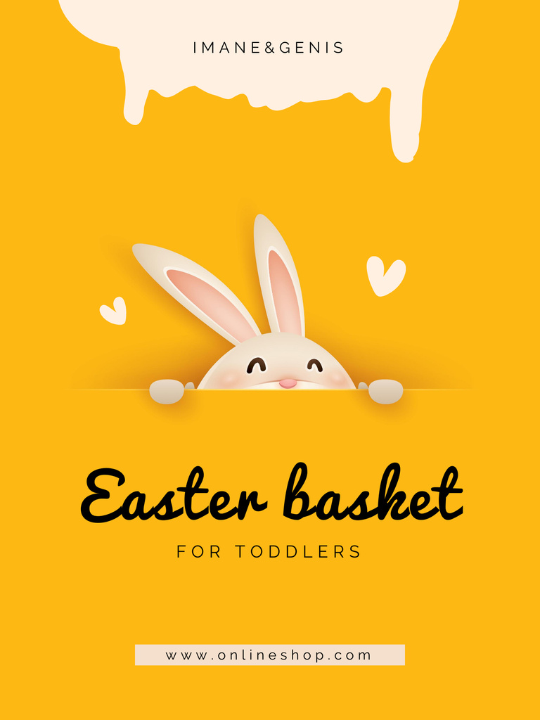 Designvorlage Spread the Easter Holiday Cheer für Poster US