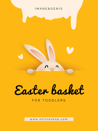 Spread the Easter Holiday Cheer Poster US Design Template