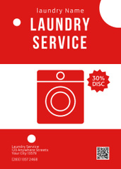 Offer Discounts on Laundry Services on Red