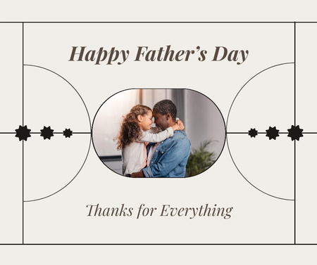 Szablon projektu Happy father’s day facebook post Facebook