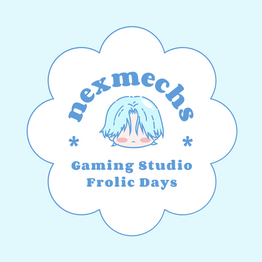 Gaming Studio Ad With Cute Virtual Character 