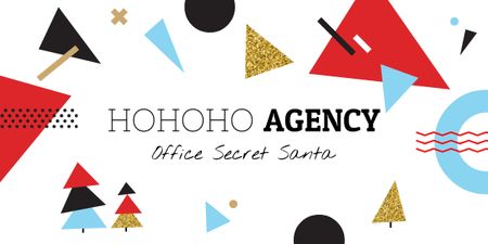 Santa Holiday Agency Image Design Template