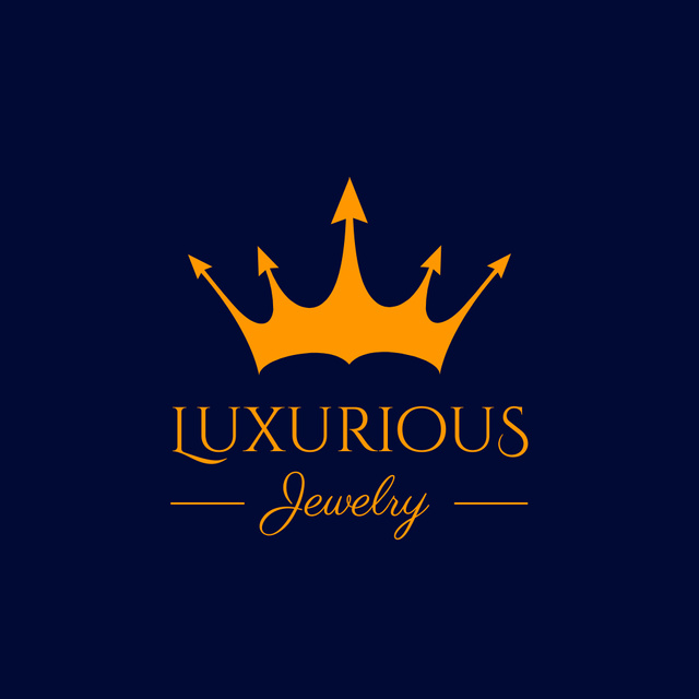 Luxurious Jewelry Special Offer Logo Design Template