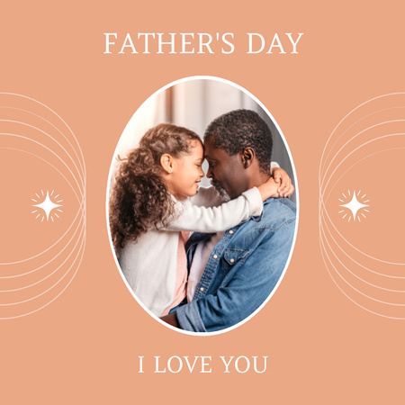 Cheers to Extraordinary Dad on This Father's Day Instagram Design Template