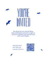 Halloween Skull Party Announcement