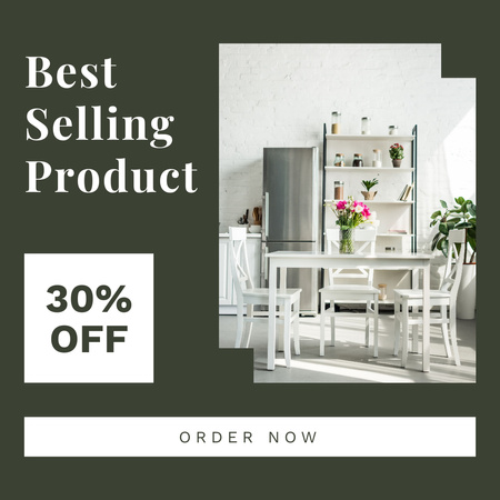 Discount on Best Furniture Products Instagram Design Template