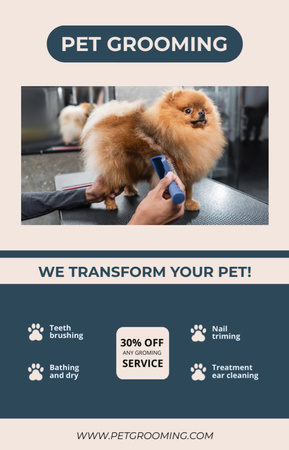 Pet Grooming Proposition IGTV Cover Design Template