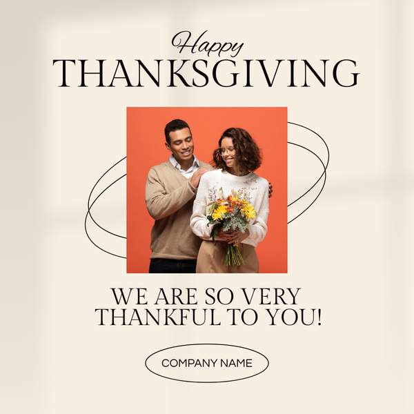 Thanksgiving Holiday Greeting