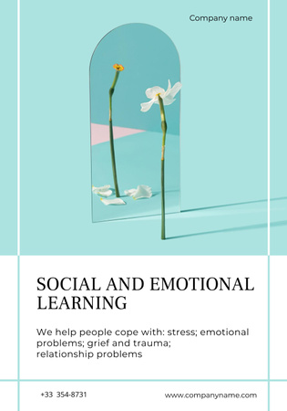 Social and Emotional Learning Poster 28x40in tervezősablon