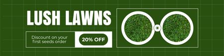 Platilla de diseño Exclusive Lawn Maintenance Discount Deal Twitter