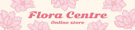 Online Floral Shop Ad Ebay Store Billboard tervezősablon