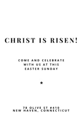 Easter Holiday Worship Invitation