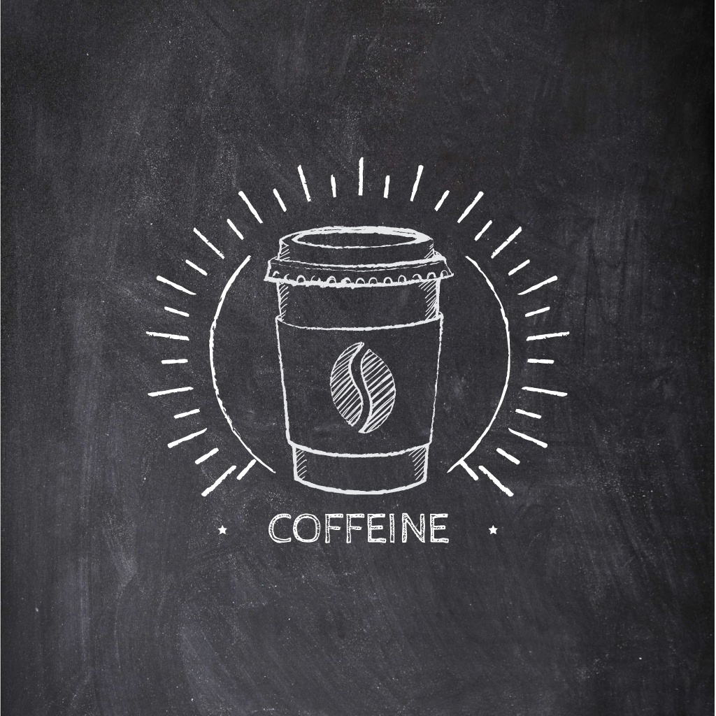 Coffee House Emblem with Cup of Coffee Logo Šablona návrhu