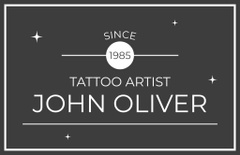 High Experienced Tattoo Artist Service Offer