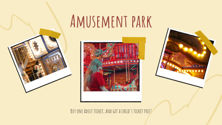 Adventurous Amusement Park Entry Free Promo Full HD video Design Template