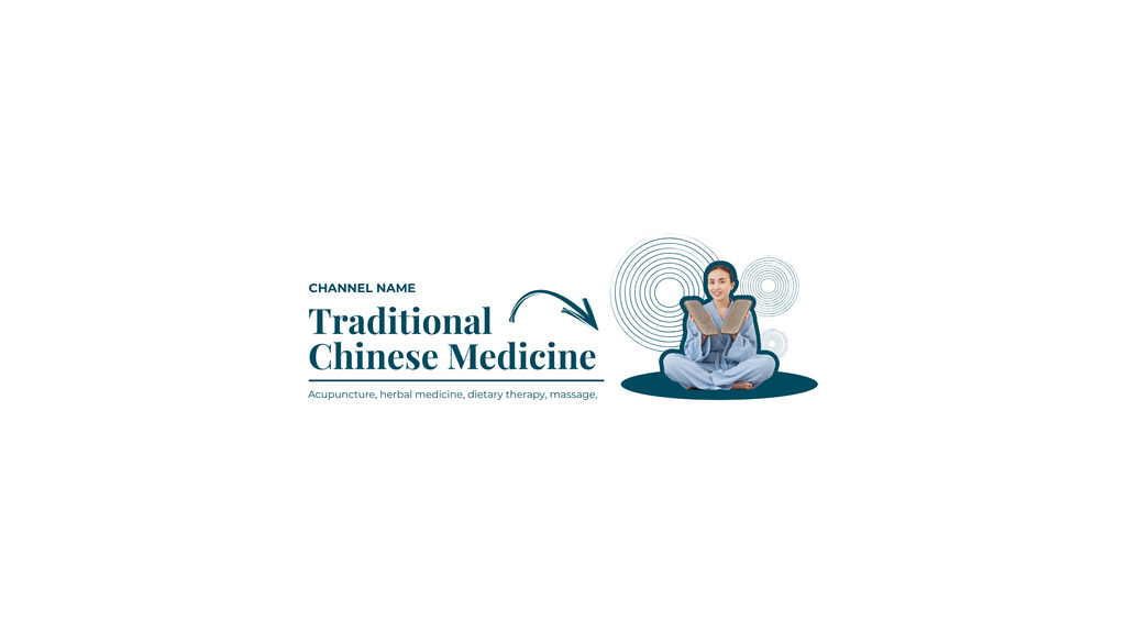 Plantilla de diseño de Traditional Chinese Medicine Practices In Vlog Episode Youtube 