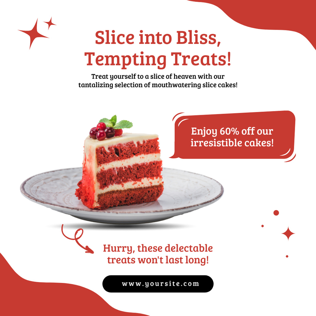 Plantilla de diseño de Tempting Treats from Bakery Instagram 