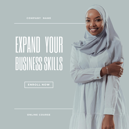 Platilla de diseño Job Training for Expanding Business Skills Animated Post