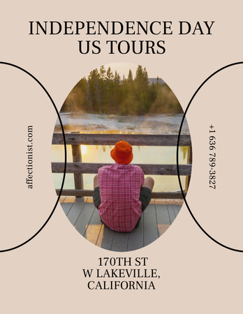 Tours Poster 8.5x11in Design Template