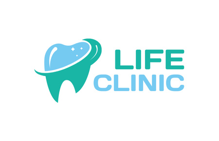 Szablon projektu Wygodna oferta usług dentystycznych w klinice Business Card 85x55mm