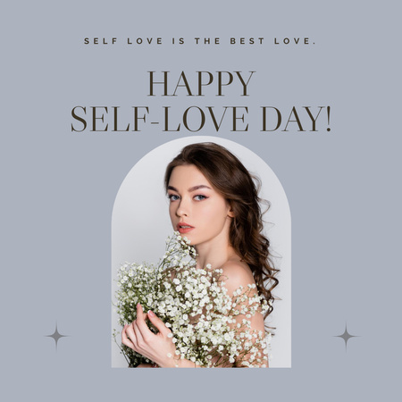 Happy Self-love Day Announcement Instagram Design Template
