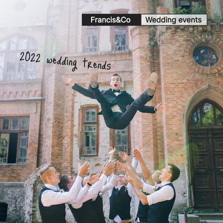 Boldog vőlegény az esküvői ünnepségen Instagram tervezősablon