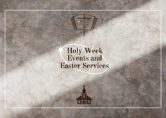 Religious Meetings on Easter and Holy Week