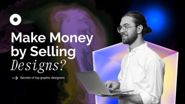 Money Making Guide Through Design YouTube intro Šablona návrhu