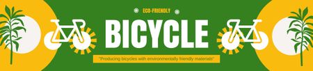 Designvorlage Fahrräder für Reisen und Freizeit für Ebay Store Billboard