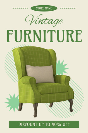 Nostalgic Armchair With Cushion At Discounted Rates Offer Pinterest Design Template